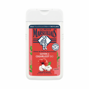 LE PETIT MARSEILLAIS CRÈME DE DOUCHE COTON COQUELICOT BIO 250ML