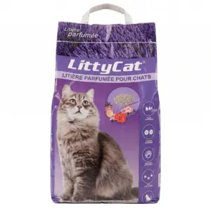 LittyCat Litière Parfumée pour Chats 5Kg