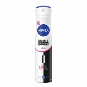 NIVEA BLACK WHITE CLEAR SPRAY 200ML