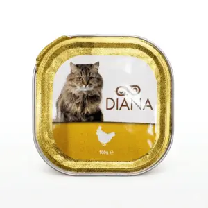 Pâté pour Chat au Poulet Eco Diana (en barquette de 100g)