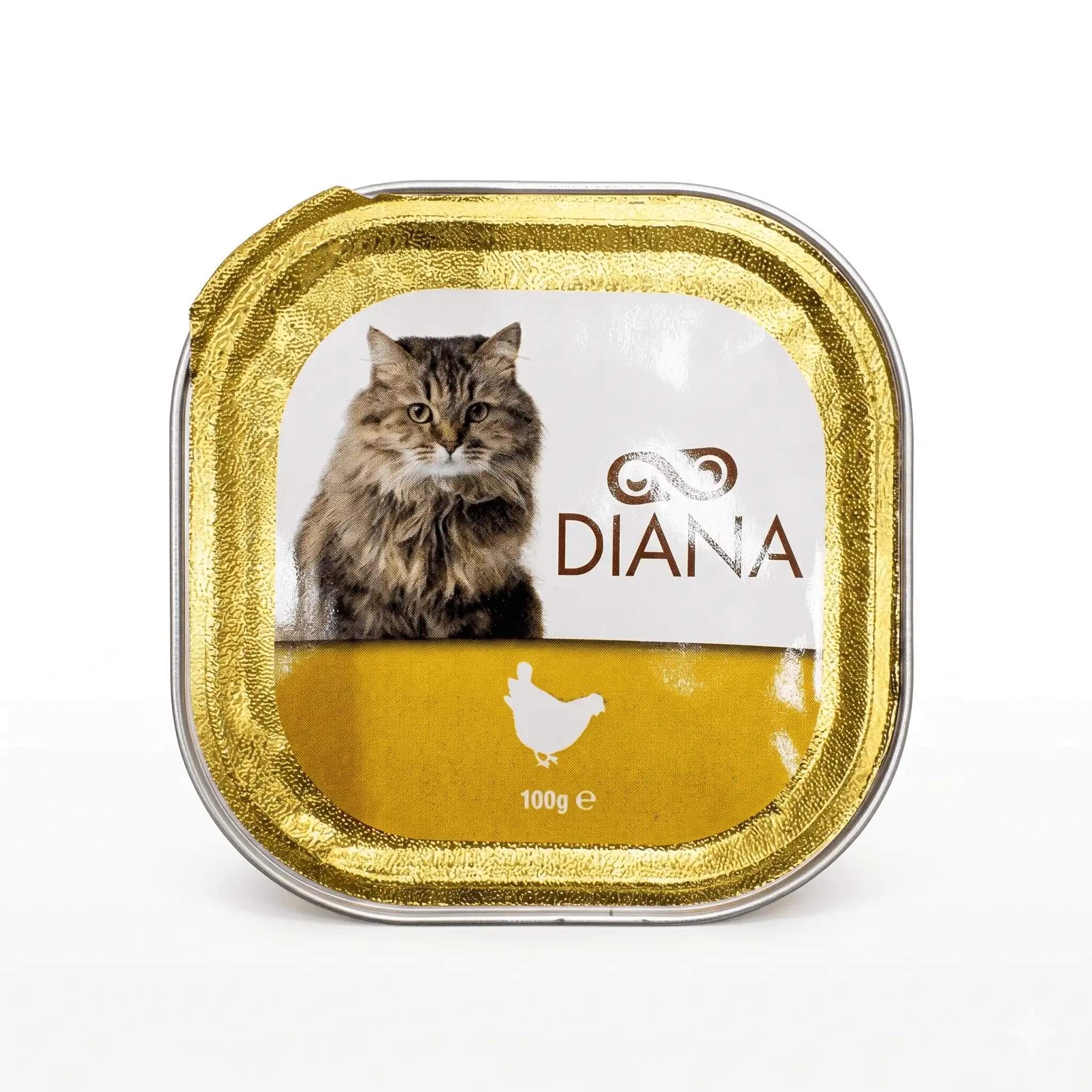 Pâté pour Chat au Poulet Eco Diana (en barquette de 100g)