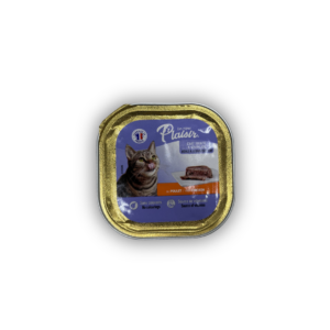 Les Repas Plaisir – Pâté au Poulet pour Chat Adulte & Stérilisé 100g