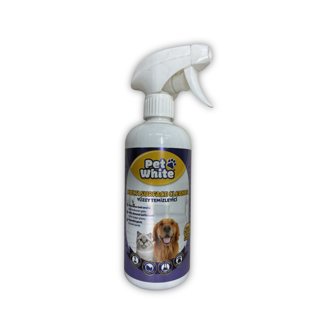 Spray Multi-Surface et Odeur Pet White 500ml