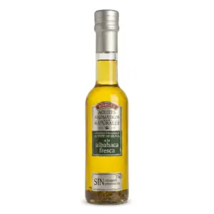 Huile d'olive aromatique Borges à l'albahaca fresca 200ml
