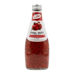 Boisson aux graines de basilic à la grenade 290 ml
