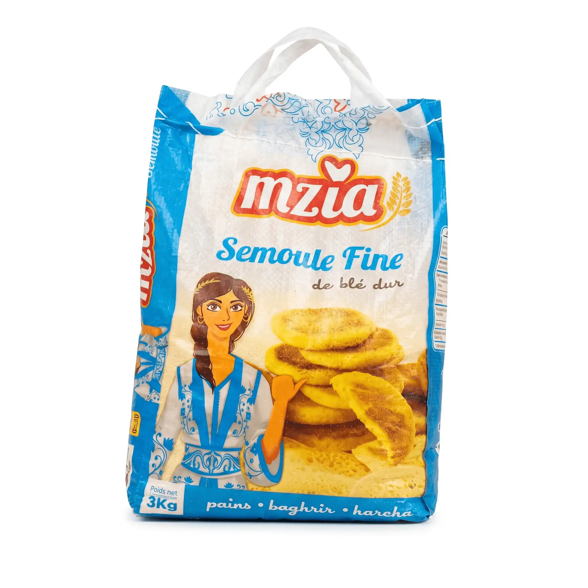 Semoule Fine Mzia 3 kg