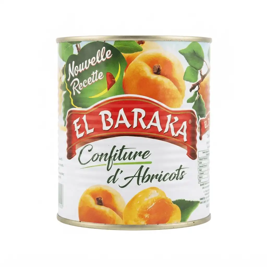 Confiture d'Abricots El Baraka.