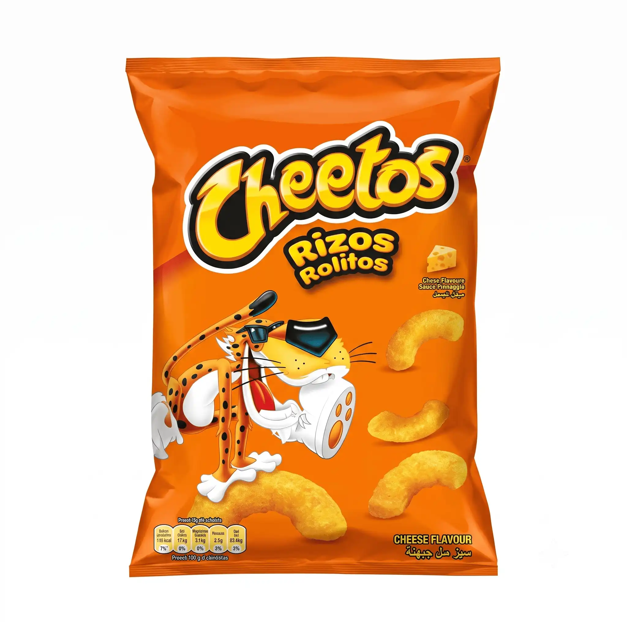Cheetos Rizos Rolitos.