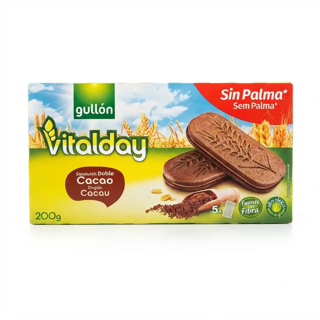 Sandwich Double Cacao Vitalday 200G