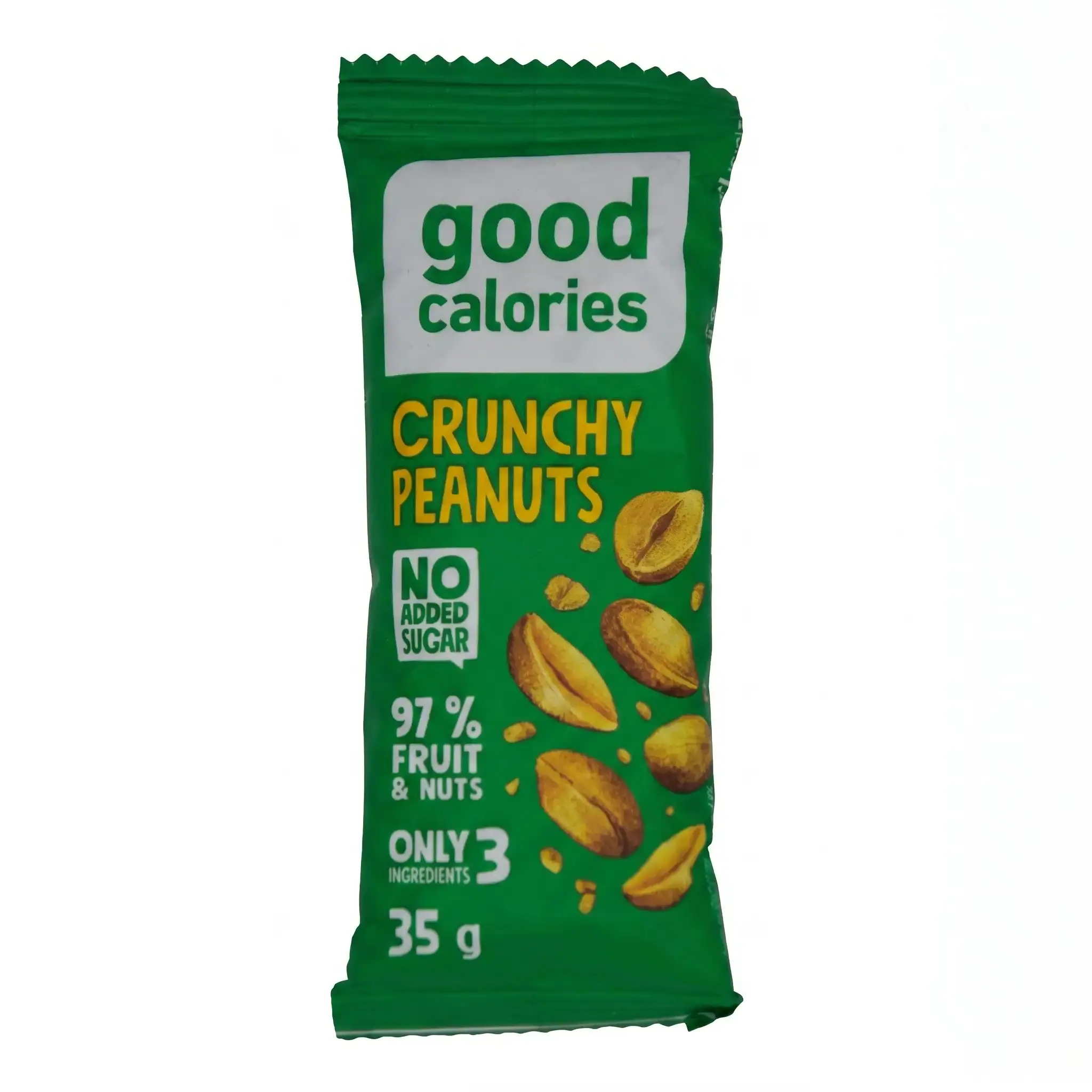 GOOD CALORIES CRUNCHY PEANUTS BAR 35G