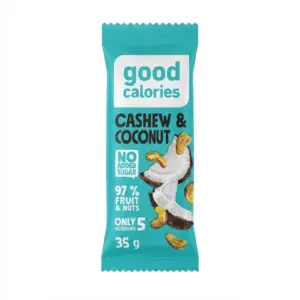 Good Calories Cashew & Coconut Bar 35G