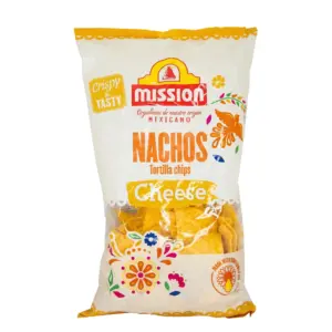 Mission Chips de maïs nachos au fromage 175G