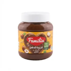 pâte à tartiner aux noisettes et au cacao  Familia