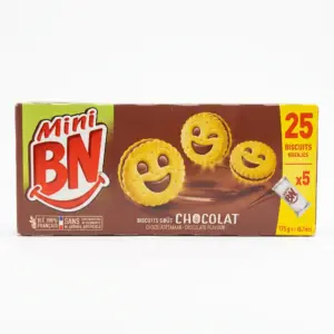 Mini BN Biscuits Goût Chocolat 175G