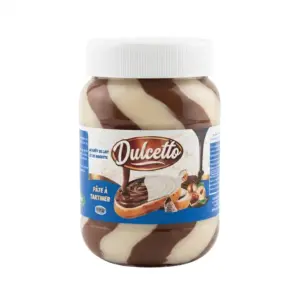 Pâte à tartiner bicolore Dulcetto350G