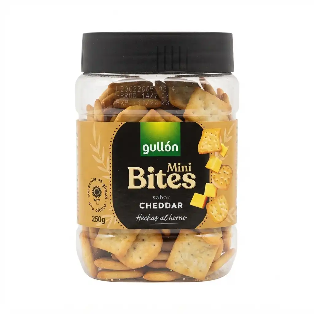 Mini Bouchées de Crackers au Cheddar