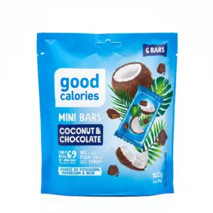 Mini-barres Good Calories Noix de coco & Chocolat 102G