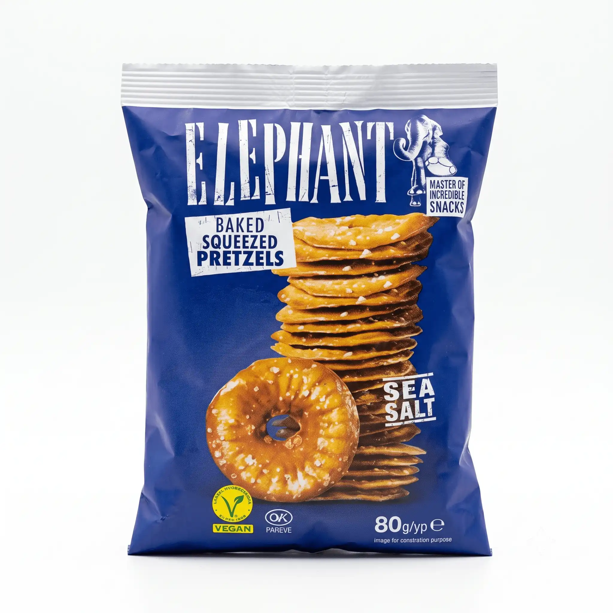 Bretzels Elephant Salt 80 G