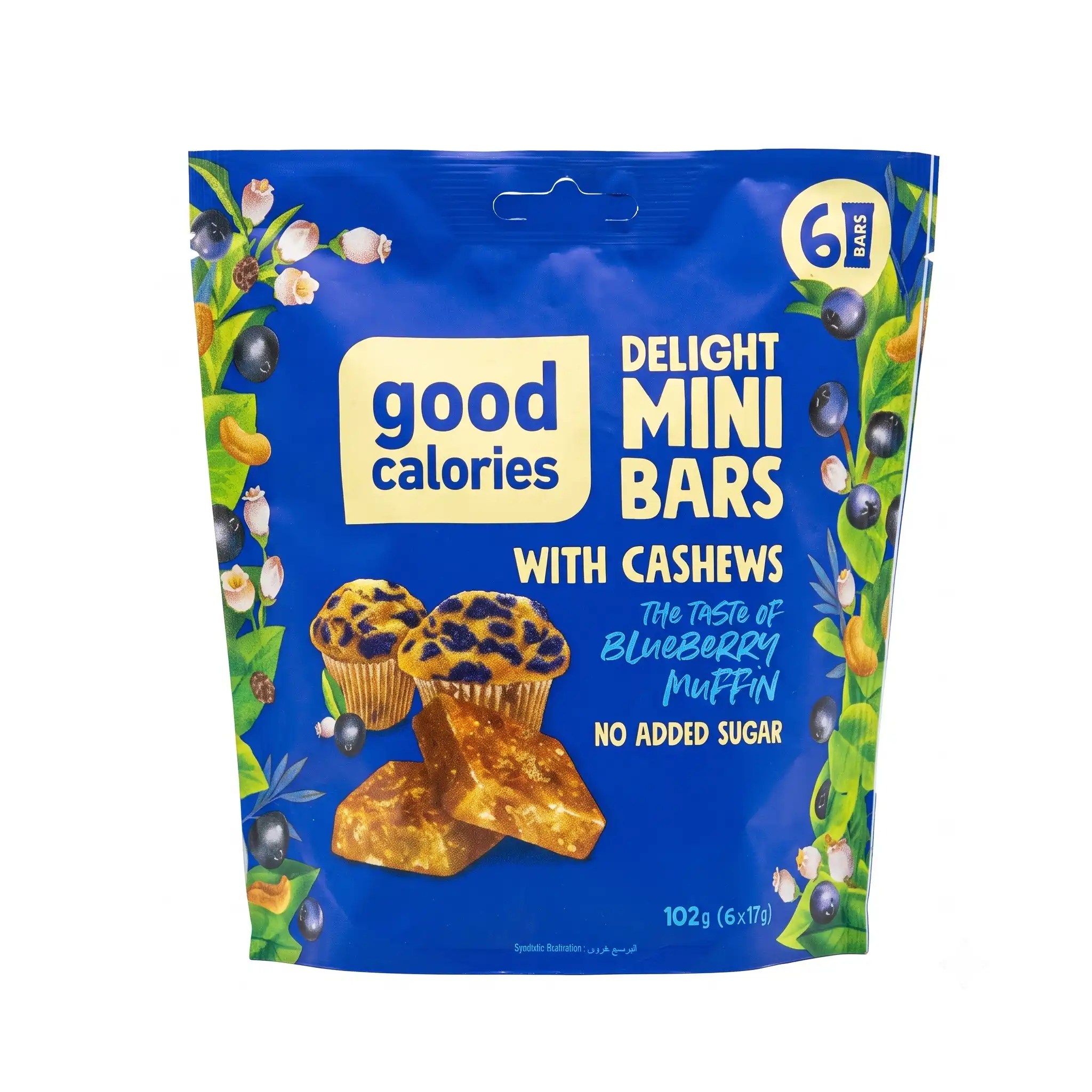 Good Calories Delight Mini Bars au goût Blueberry Muffin