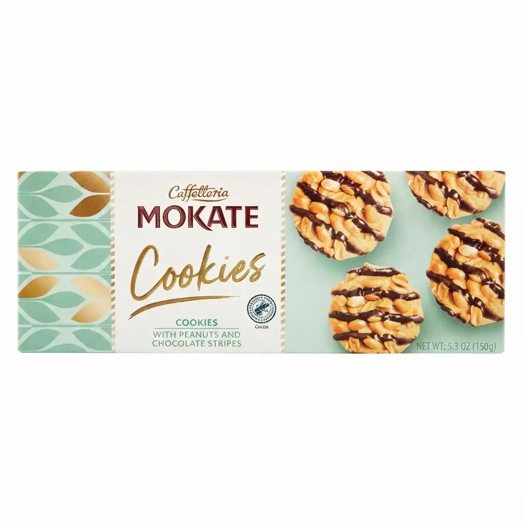 Mokate Peanut Cookies with Chocolate