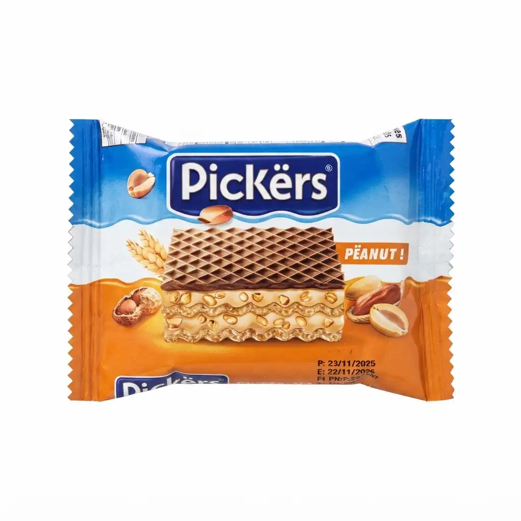 gaufrette aux cacahuètes Pickërs Pëanut
