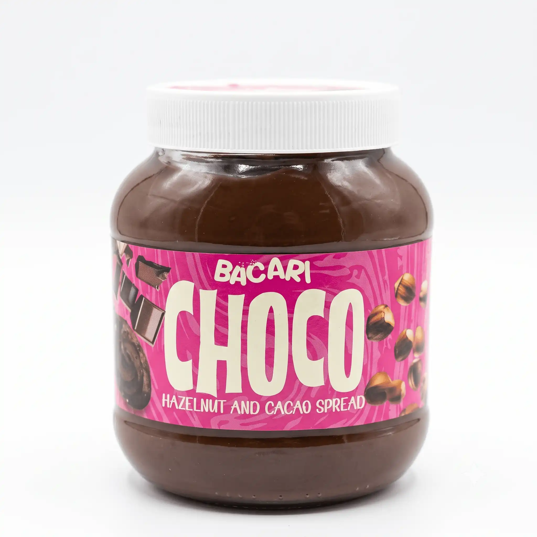Pâte à tartiner noisettes et cacao Bacari Choco 700G