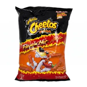 Cheetos Flamin Hot.
