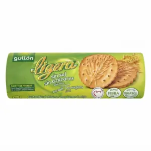 Gullon Ligera Biscuits Sans Sucre Sans Sel 200g