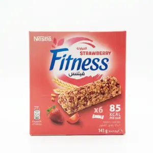 Barres de céréales Fitness Fraise Nestlé X6 141G