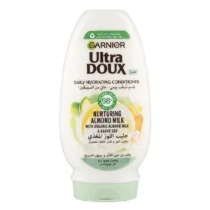 Garnier Ultra Doux Nurturing Almond Milk Daily Hydrating Conditioner.