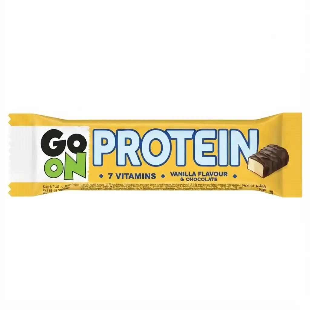 Barre Protéinée Go On Saveur Vanille 50 G