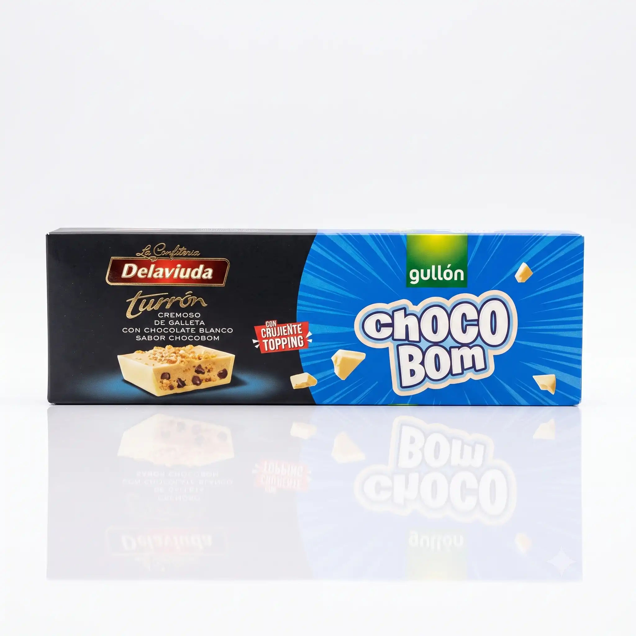 Turrón cremoso de galleta sabor ChocoBom