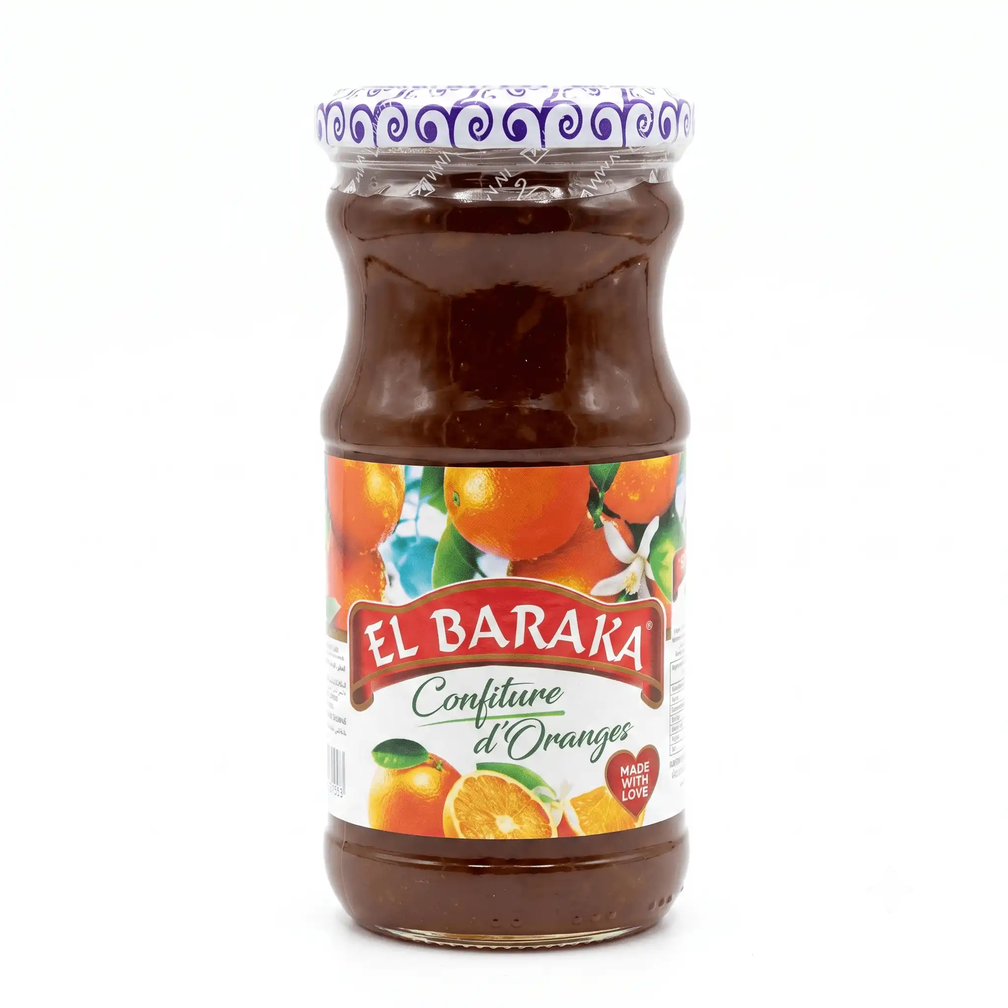 Confiture d'Oranges El Baraka 840G