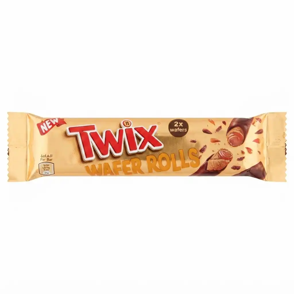 Twix Wafer Rolls 22G