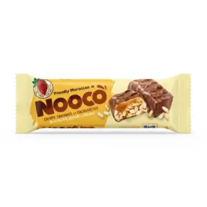 Nooco Crispy, Caramel et Cacahuètes