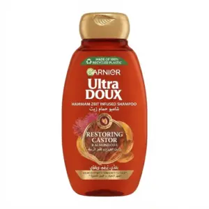 Garnier Ultra Doux Hammam Zeit Infused Shampoo (Restoring Castor & Almond Oils)