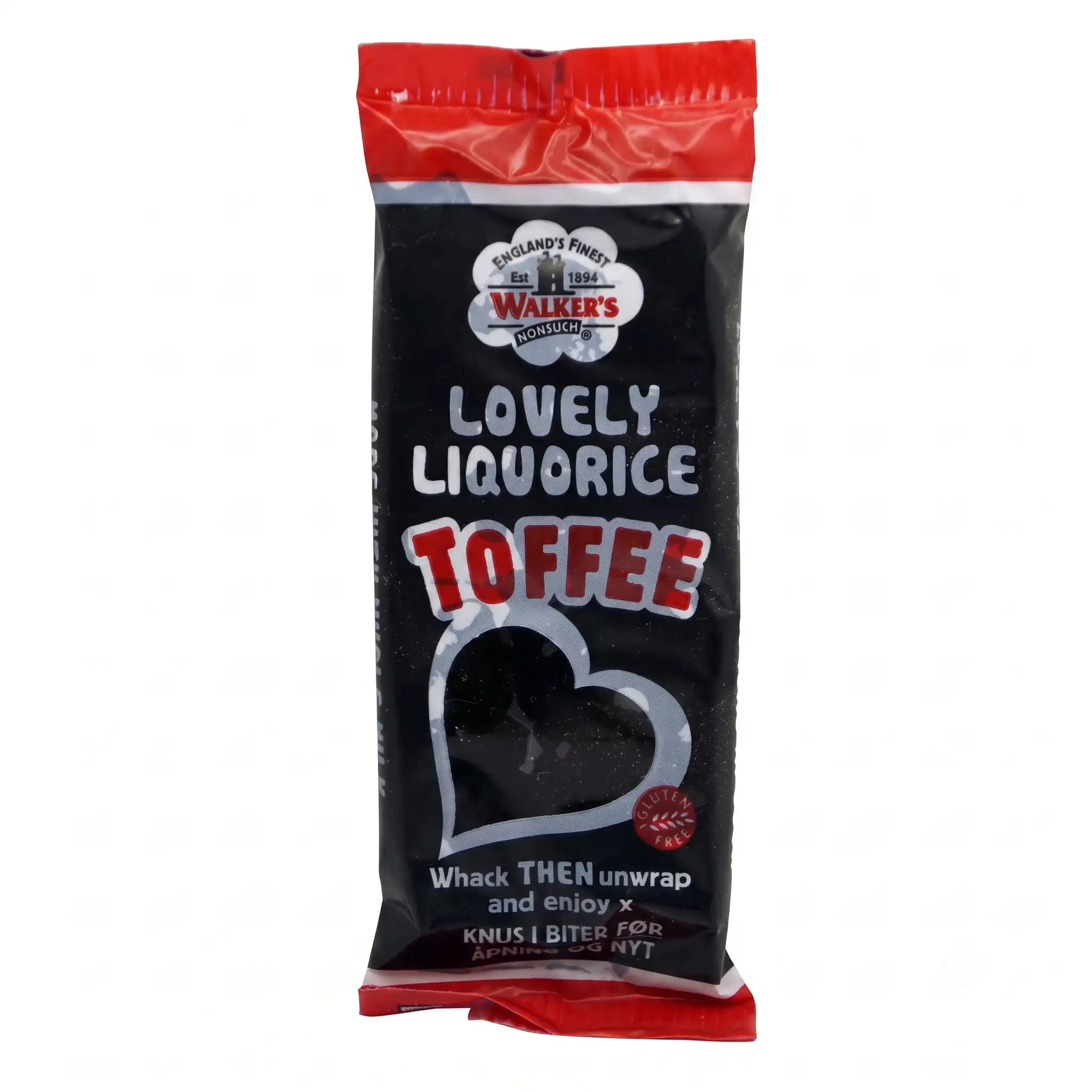 Walkers Lovely Liquorice Toffee Bar