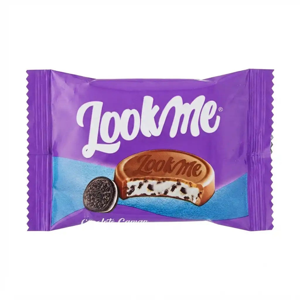 Look Me Chocolate Cream Filled Biscuit
