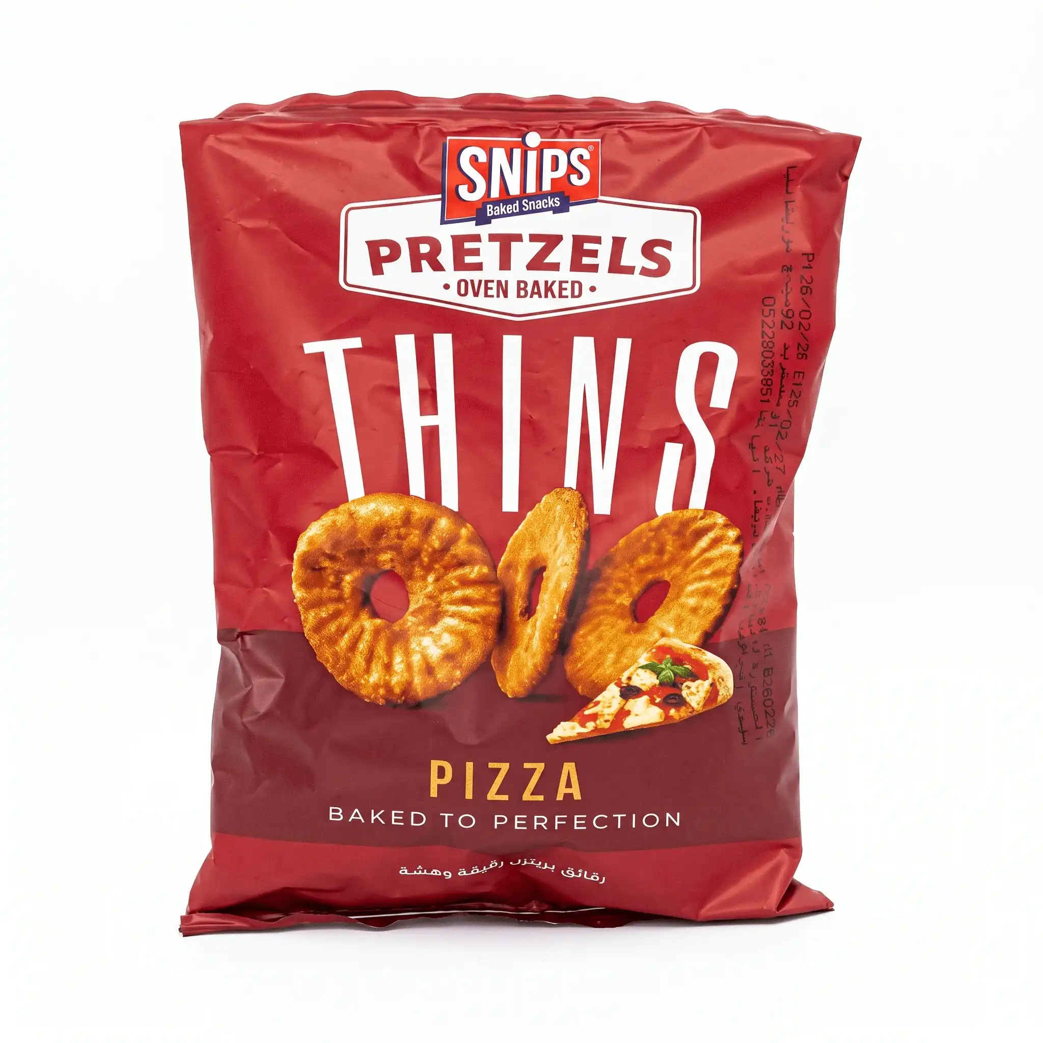 Snips Pretzels Thins Pizza