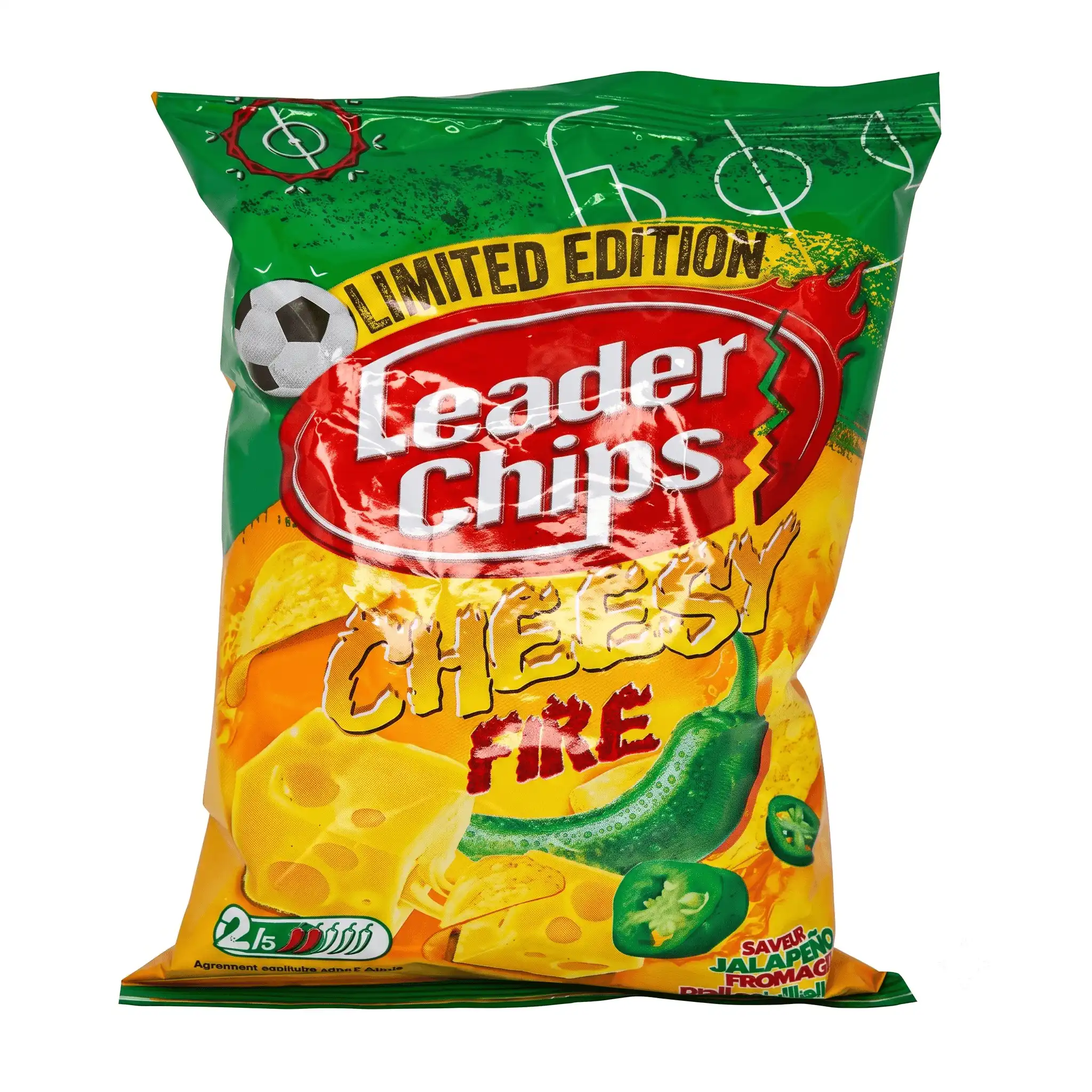 Leader Chips Cheesy Fire