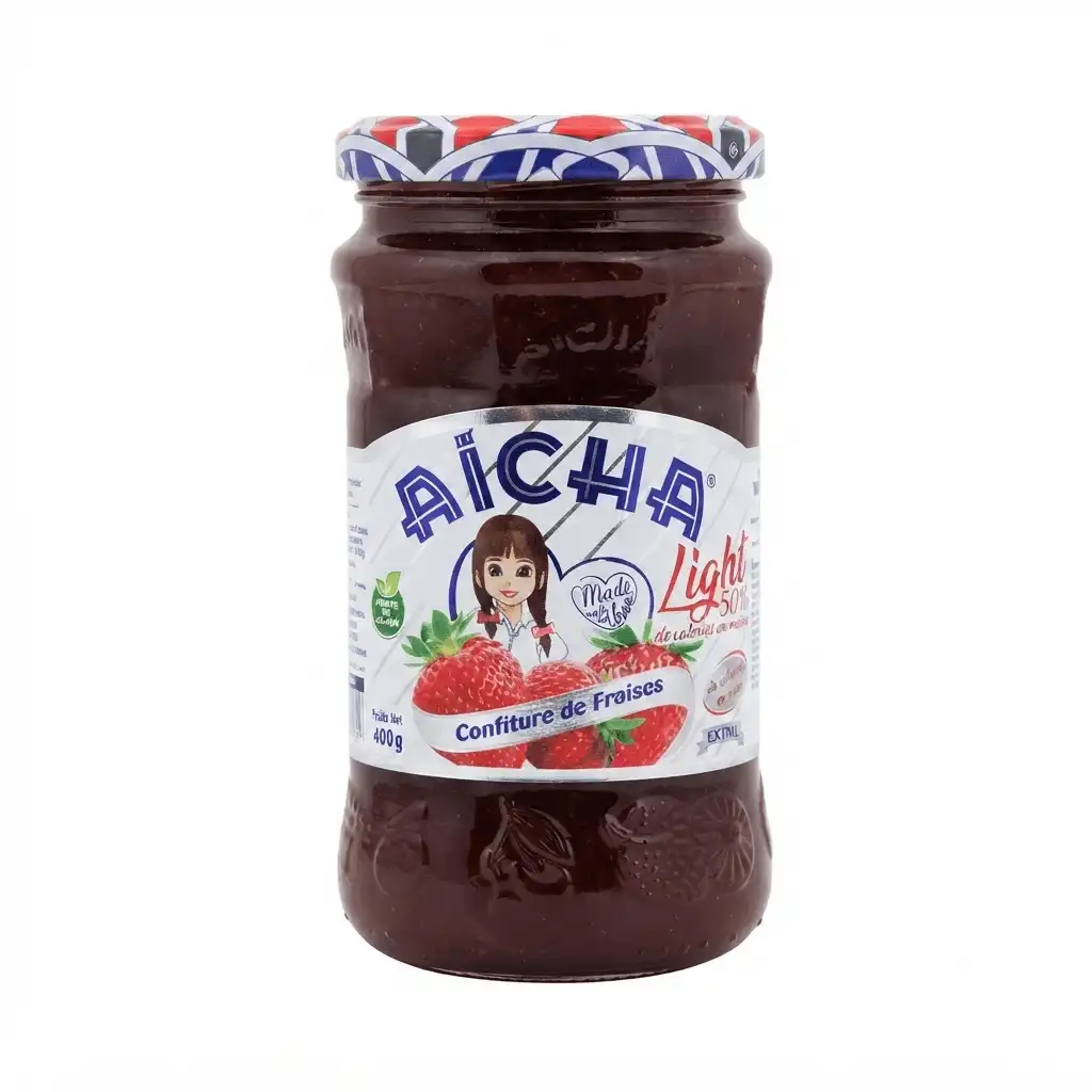 Confiture de Fraises Light Aïcha.