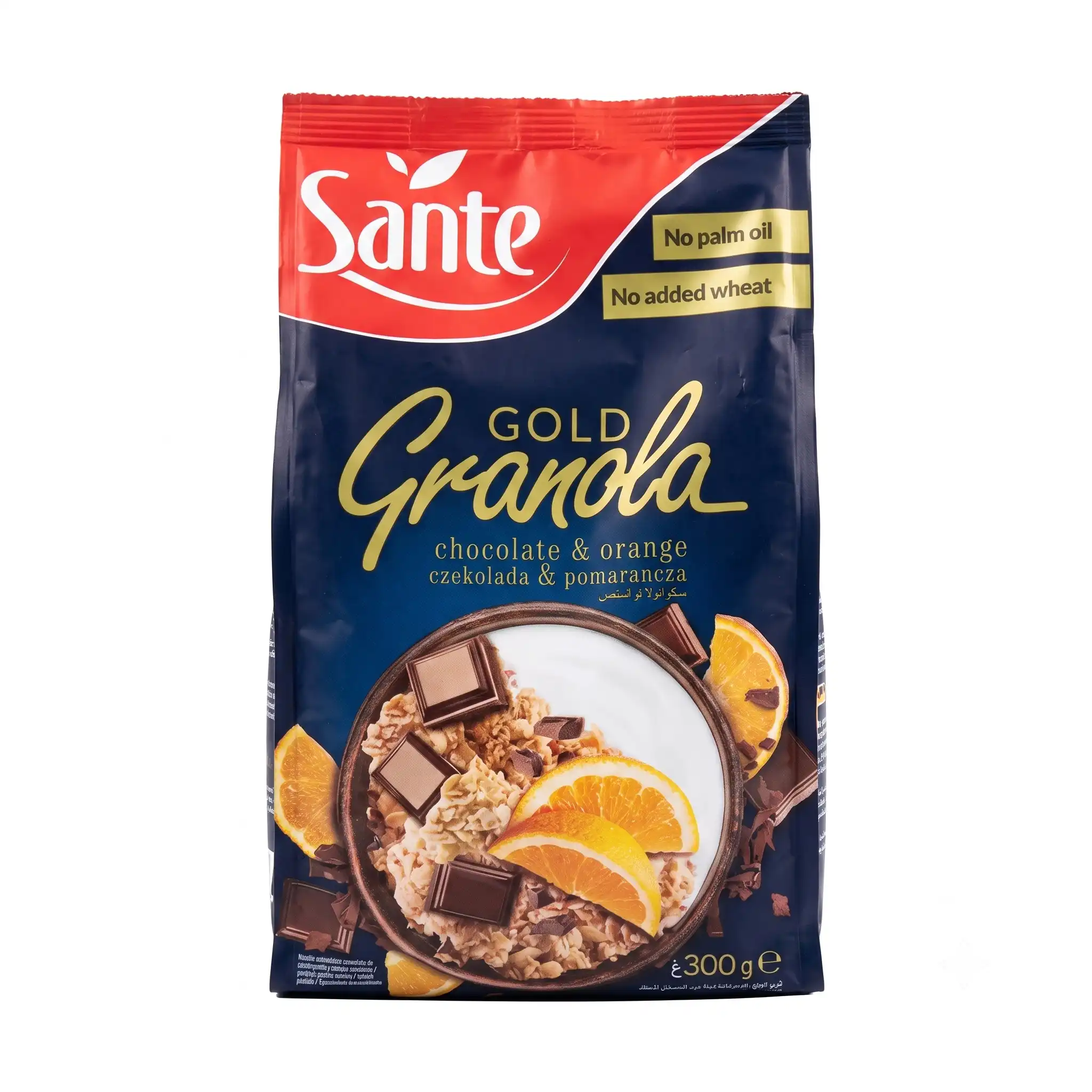 Granola Gold Chocolat Belge & Orange 300G