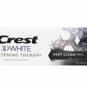CREST 3D WHITE DEEP CLEAN DENTIFRICE CHARBON 75ML