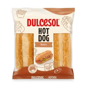 pain pour hot-dog rustique