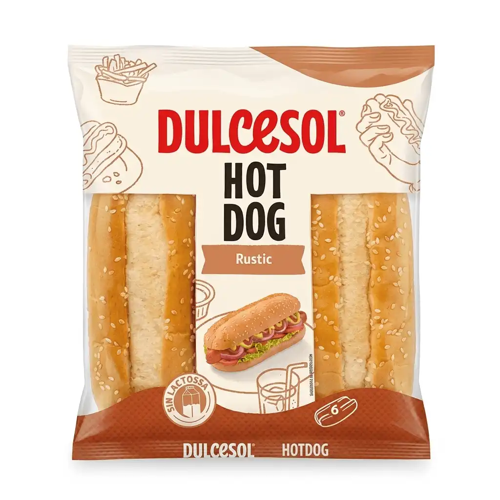 pain pour hot-dog rustique