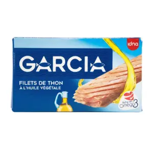 Filets de Thon à l'Huile Végétale Garcia.
