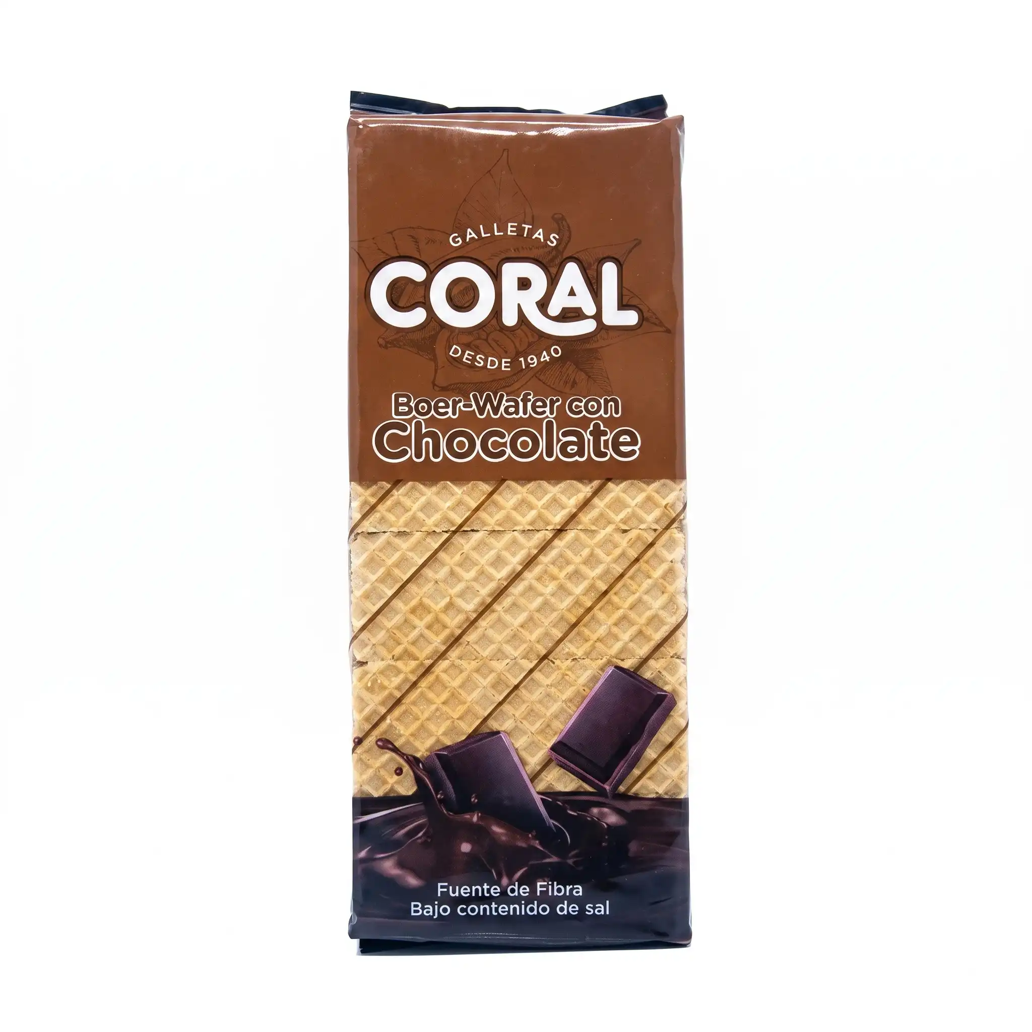 Gaufrettes au chocolat Coral