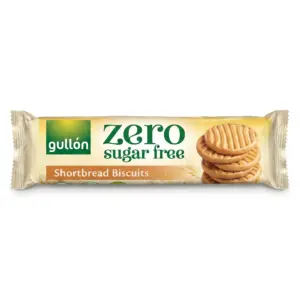 Gullón Zero Shortbread Biscuits Sablés Sans Sucre Ajouté.