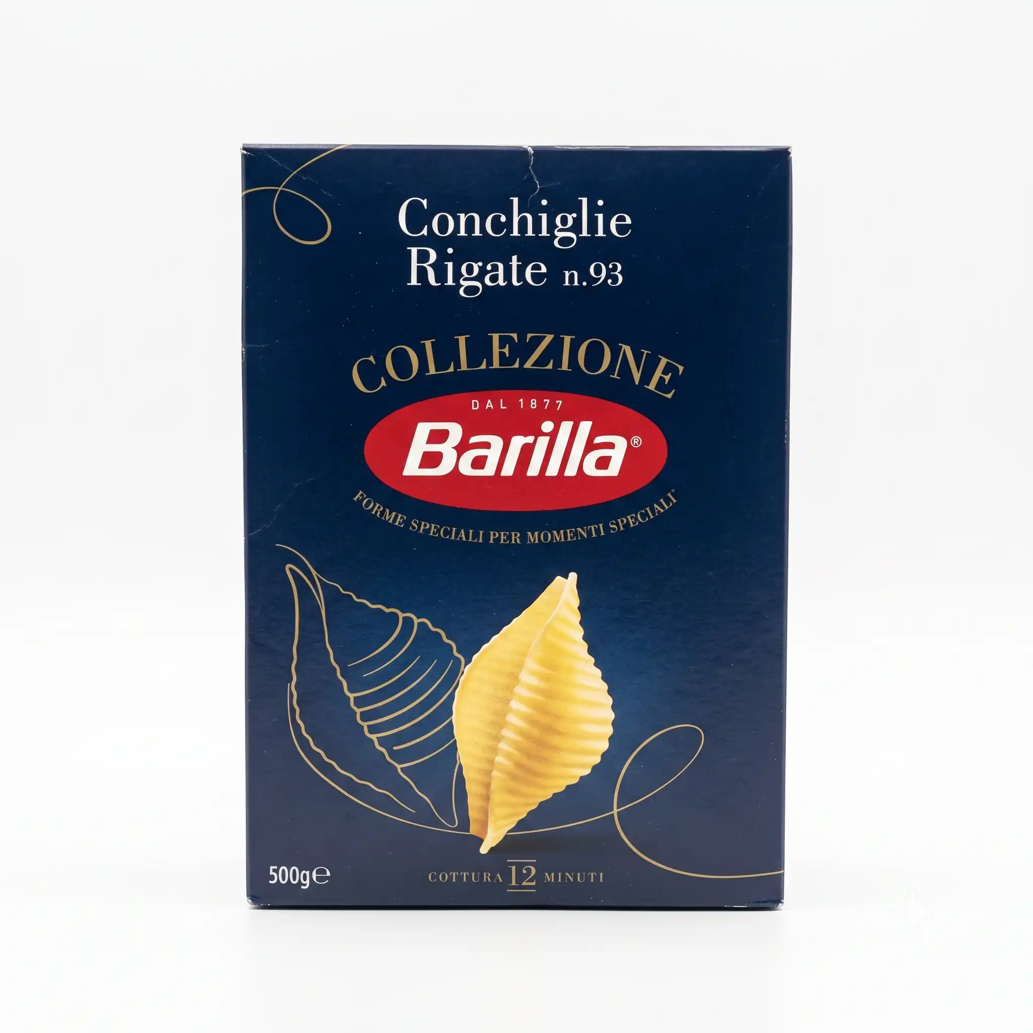 Pâtes conchiglie rigate collezione 500g – Barilla