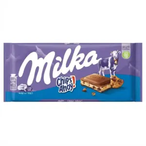 tablette de chocolat Milka Chips Ahoy